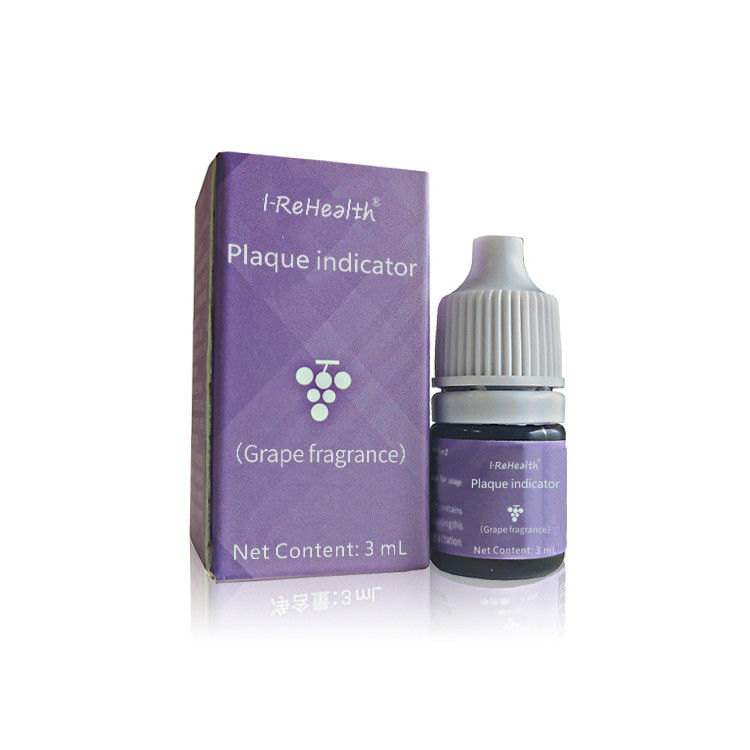 紫色液体ブドウ歯用フッ素 染料付き 3ml/15ml/60ml 歯用プラーク