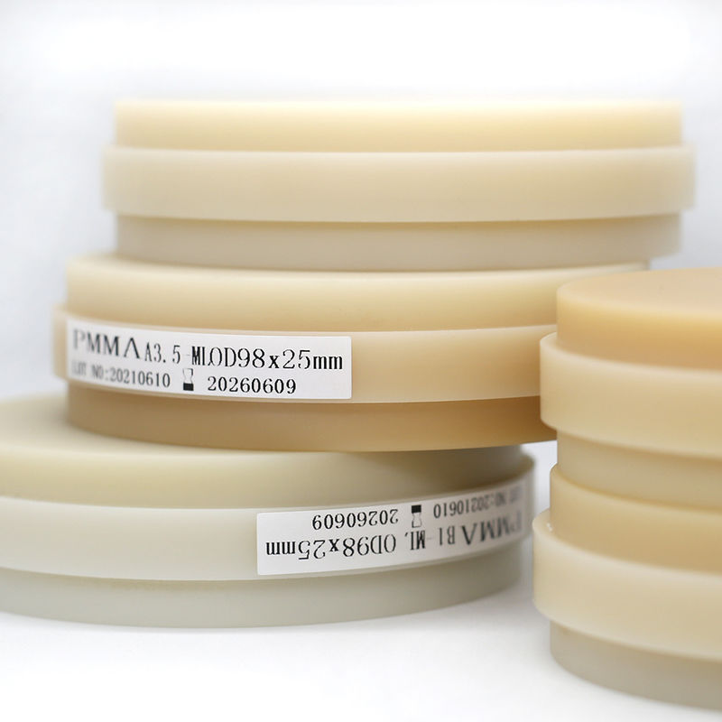 Audental カード カム マシン フリース 16 色 PMMA 多層 歯科 ベース 樹脂 ブロック 歯科 PMMA