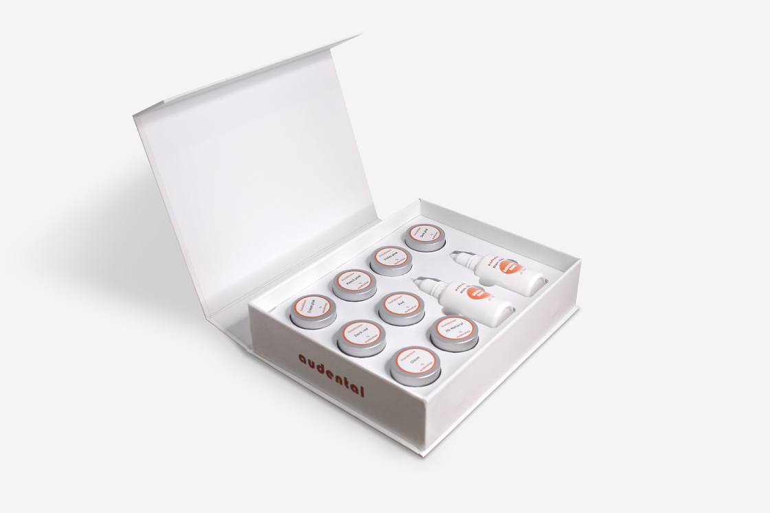 デンタルラボステイン＆グレーズペースト 25ml リキッド 4g 3D グレーズペースト ステインおよびグレーズ材料