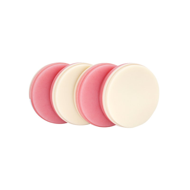 丈夫で耐水性のあるピンクA2歯科用PMMAブロック、強くて頑丈な修復に