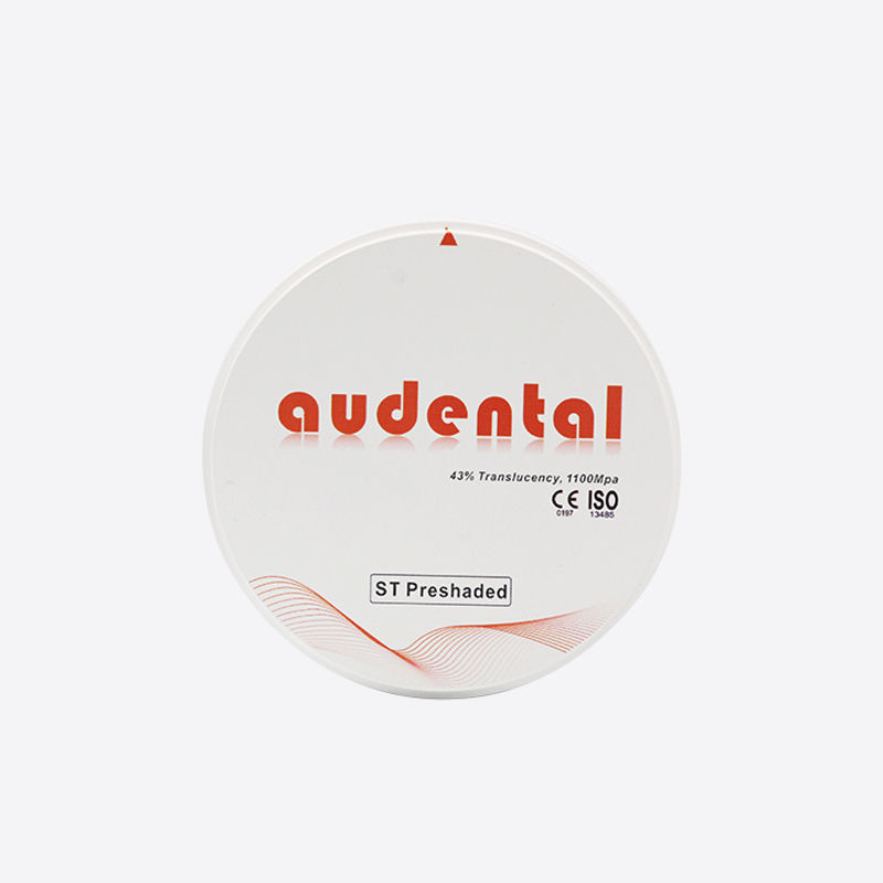 プリシェードジルコニアブロック 高透明性と強度 天然美容的な歯の修復とフルコンターケース