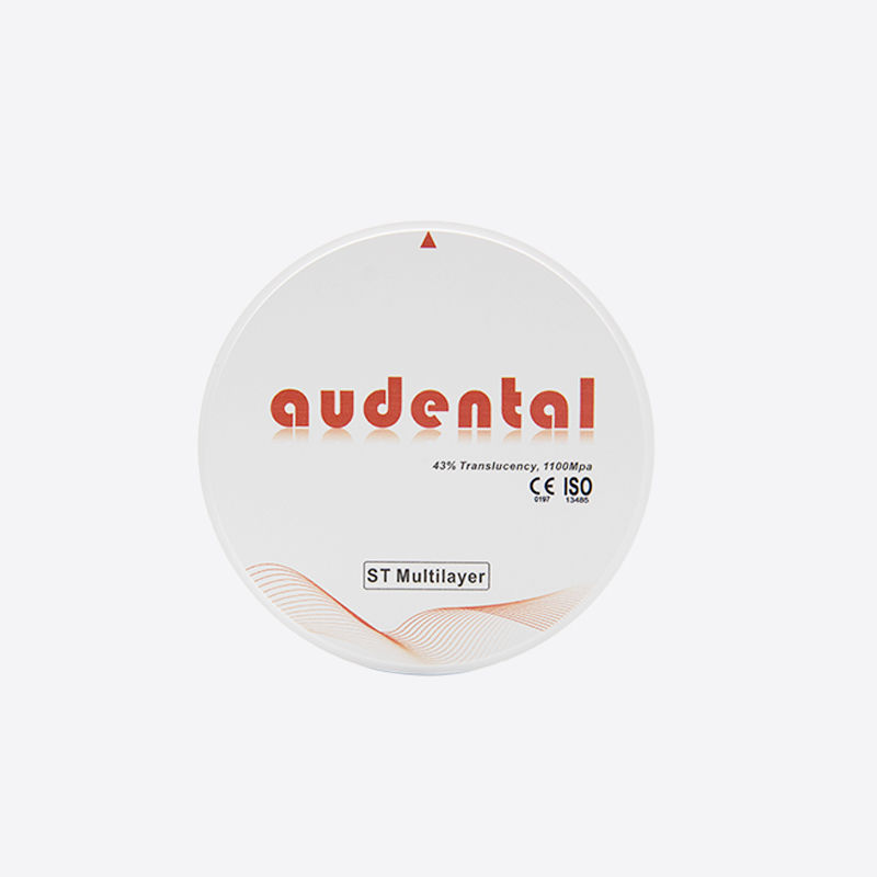 歯科用用のためにバランスのとれた強度と自然な美学特性を備えた精密エンジニアリングの多層ジルコニアブロック