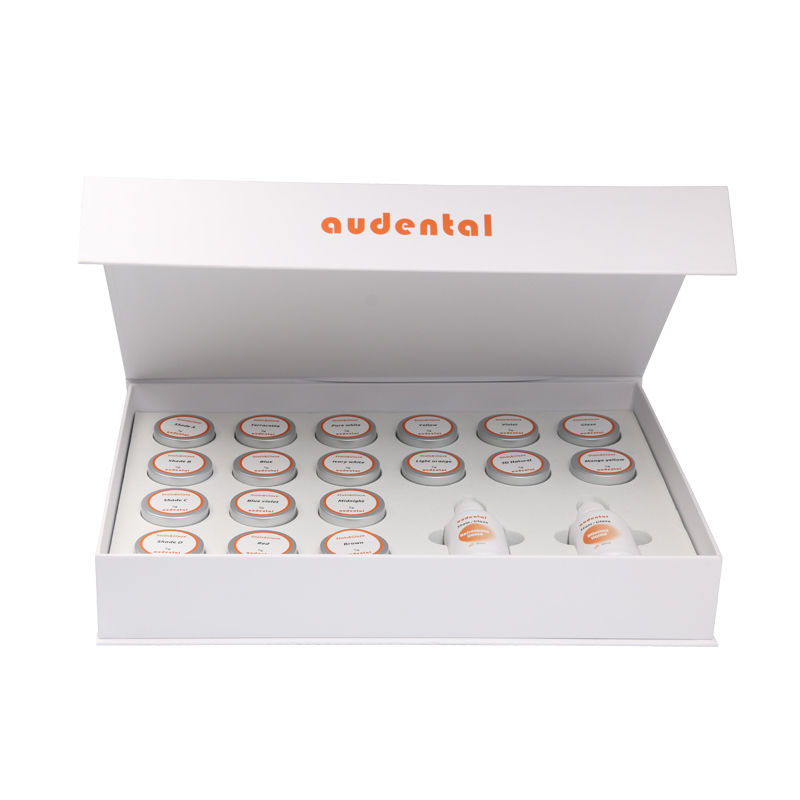 デンタルラボステイン＆グレーズペースト 25ml リキッド 4g 3D グレーズペースト ステインおよびグレーズ材料