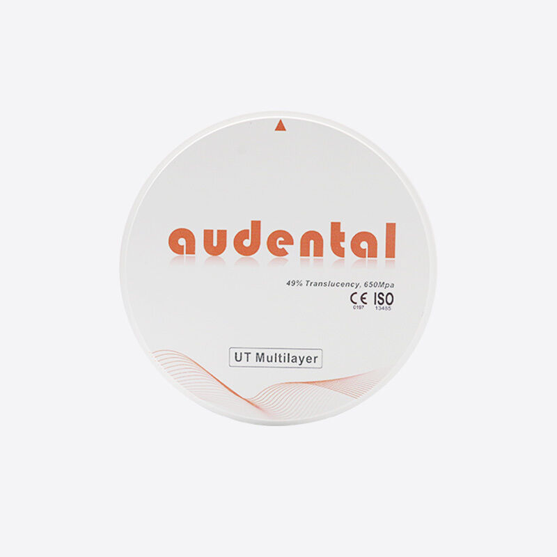 歯科用用のためにバランスのとれた強度と自然な美学特性を備えた精密エンジニアリングの多層ジルコニアブロック