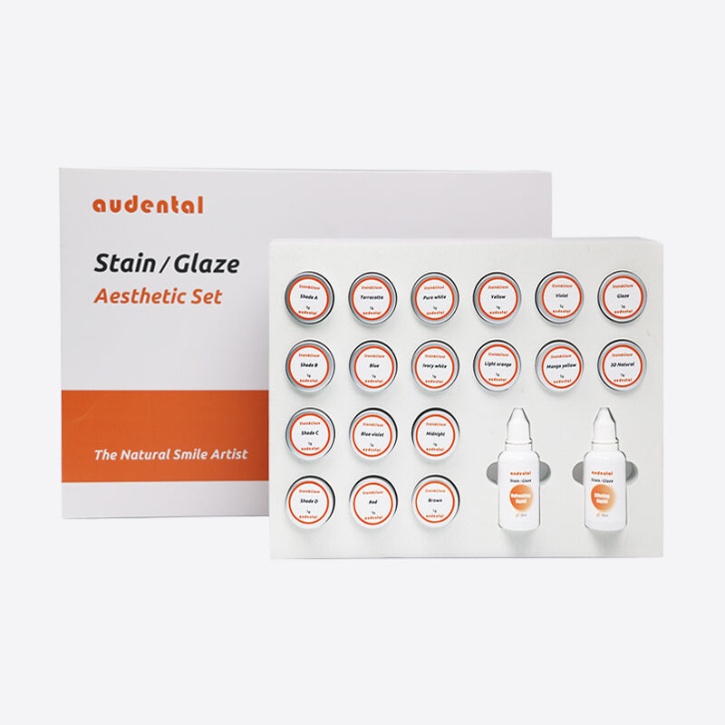 デンタルラボステイン＆グレーズペースト 25ml リキッド 4g 3D グレーズペースト ステインおよびグレーズ材料