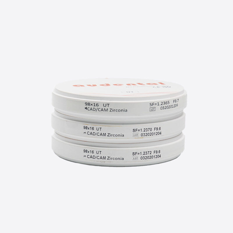 完全アーチ復元とマリーランドブリッジのための理想的な歯科ジルコニアブロック