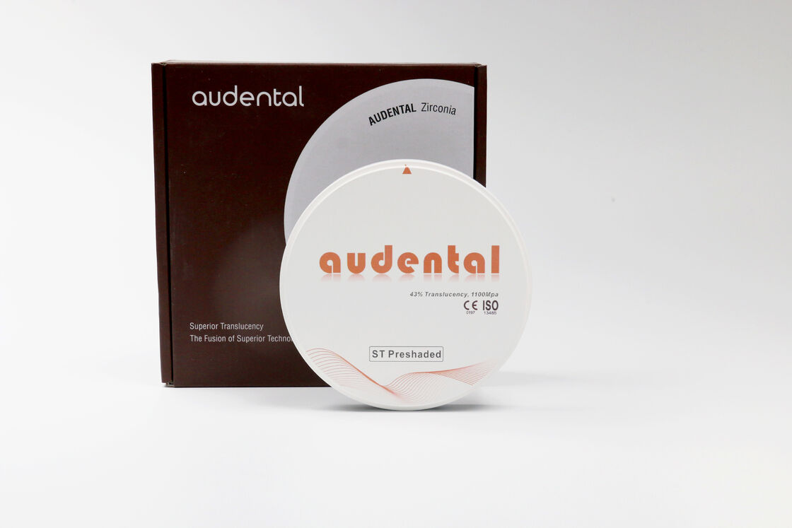 プリシェードジルコニアブロック 均一な色精度と高透明度を提供して自然に見える歯修復