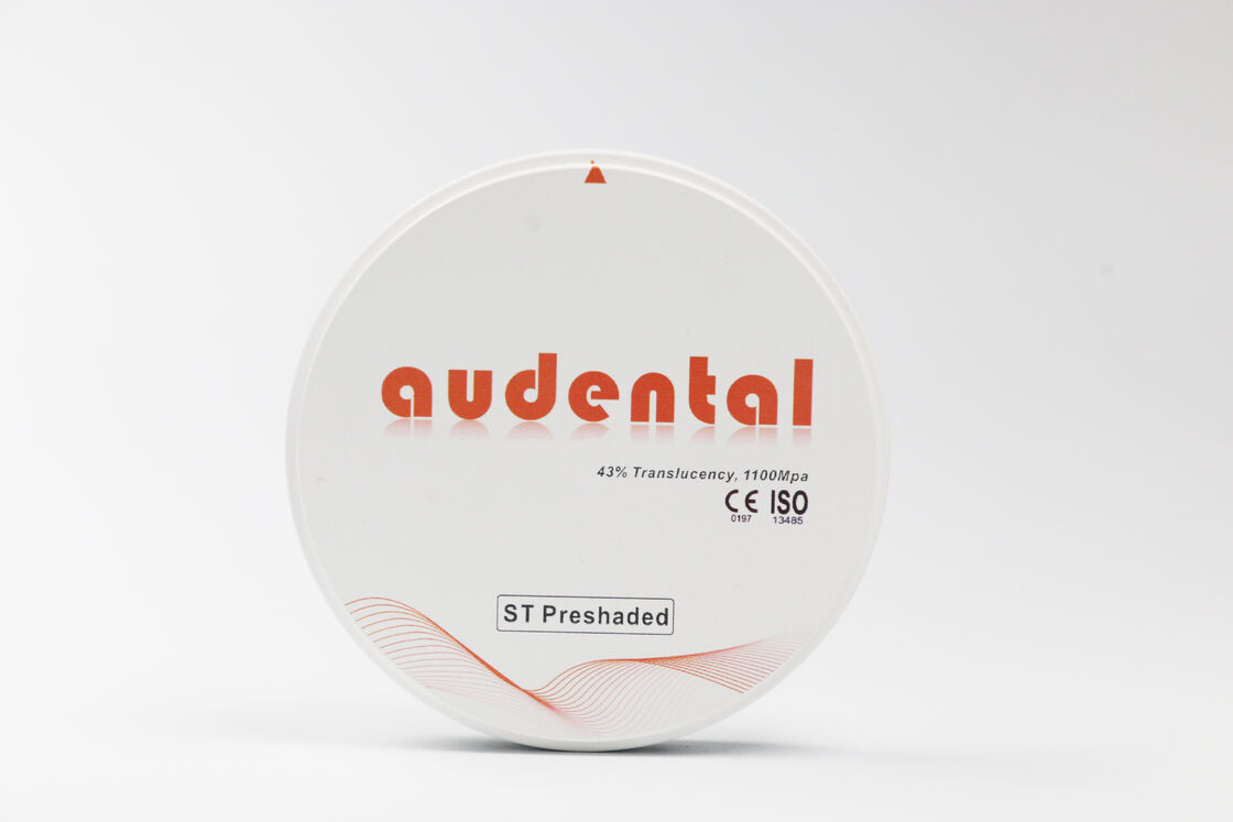 プリシェードジルコニアブロック 均一な色精度と高透明度を提供して自然に見える歯修復