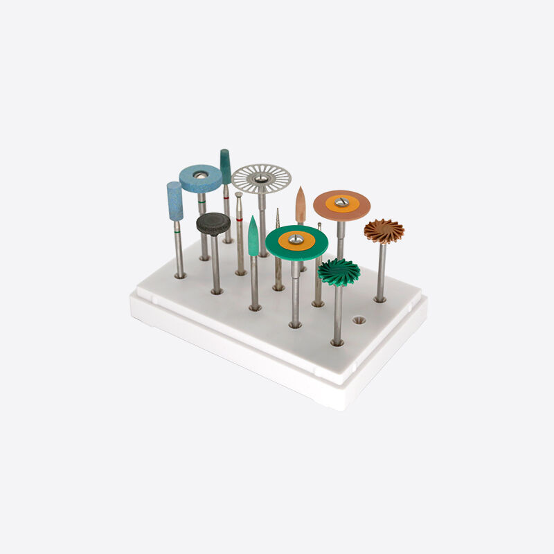 Versatile Zirconia Polishing Bur designed for polishing dental zirconia restorations and achieving smooth surface results