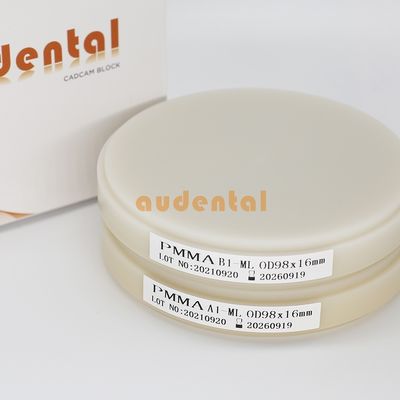 実験用材料 歯科 Pmma ブロック モノレイヤ PMMA ディスク