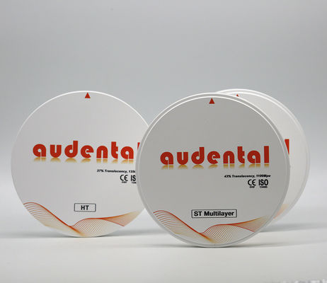 14mm 丸ディスク ST 多層ジルコニアブロック ビタ 16色透明性