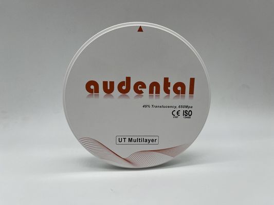 歯科ラボのための先進 UT/DUT 多層歯科ジルコニアブロック