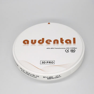 Audental CAD CAM ジルコニアブロック 3d プロ 歯科ジルコニアディスク メーカー