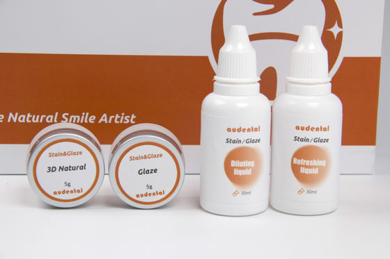 歯科ラボ 汚れとグラス ジルコニア 冠 陶器 グラス 粉末 パスト グラス パスト