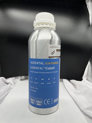 歯科3D金属印刷のための Audental CoCrコバルトクロムSLM粉末で最高の結果を得る