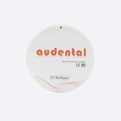 歯科用用のためにバランスのとれた強度と自然な美学特性を備えた精密エンジニアリングの多層ジルコニアブロック